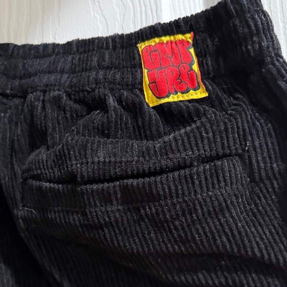 Empyre Black Men’s Corduroy Elastic Waist with tie Pants - Picture 6 of 6